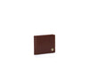 Brown leather croc wallet