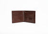 Brown croc wallet