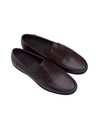 Brown Plain Buffalo Print