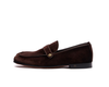 Brown Velvet Loafers