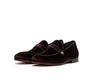 Brown Velvet Loafers