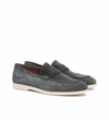 Green Dalkers Suede Loafers