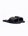 Black Slide with Gold T.T.Dalk logo