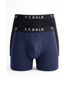 2 in 1 men underwear (Black & Navy Blue)