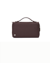 Brown leather male purse