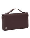 Brown leather male purse
