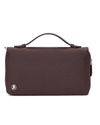 Brown leather male purse