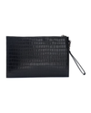Black Croc Clutch Purse