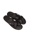 Black Slide with silhouette logo