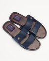 Blue Cross Slide with Silhouette Logo
