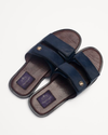Blue Cross Slide with Silhouette Logo