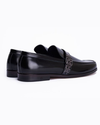 Black Shoe with Avant-garde Buckle Strap