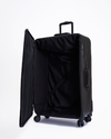 Obsidian black leather with Dalk-bit logo 30 inches