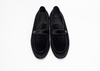 Black Velvet Loafers