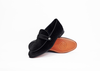 Black Velvet Loafers