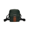 Green and Tan bag with dalk logo