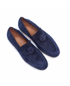 Blue Dalkers Suede Loafers