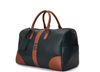 Tan & Green Duffle Bag