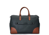 Tan & Green Duffle Bag