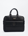 Black business bag with front pocket and dalkbit logo