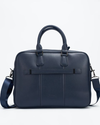 Blue Double Strap Business bag with head Logo