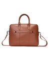 Brown Business Bag with front pocket and Dalk-bit logo
