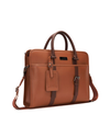 Brown Business Bag with Signature logo