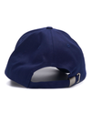 Blue Baseball Cap with Gold Badge