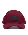 Red Baseball Cap with Black Logo