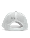 White TTD Baseball Cap with Net design