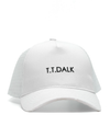 White TTD Baseball Cap with Net design