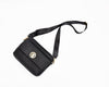 Big Black Crossbody bag with Silhouette logo