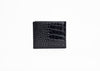 Black croc wallet