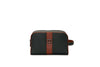Green And Tan Dope-kit bag with Dalk-bit logo